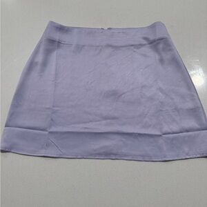 WeWoreWhat Pastel Lilac Mini Skirt